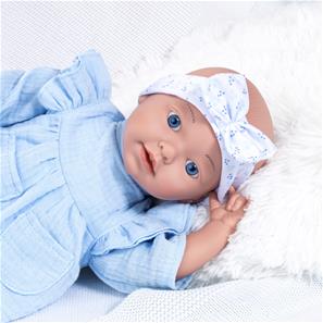 Bayer Design Reborn Babydocka 38 cm, blå-9