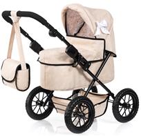 Bayer Design Trendy dockvagn med skötväska Beige