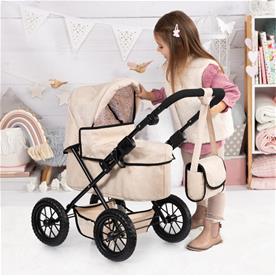 Bayer Design Trendy dockvagn med skötväska Beige-3