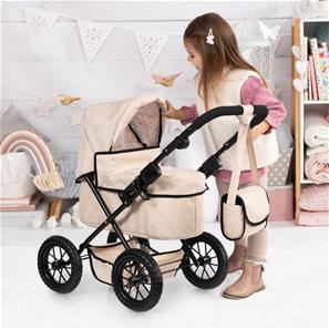 Bayer Design Trendy dockvagn med skötväska Beige-3