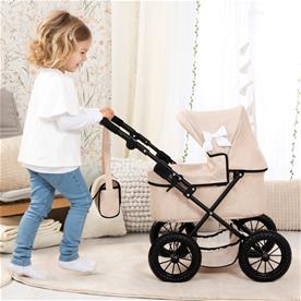 Bayer Design Trendy dockvagn med skötväska Beige-4