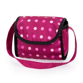 Bayer Design Trendy dockvagn med skötväska cerise-6