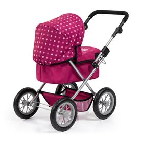 Bayer Design Trendy dockvagn med skötväska cerise-8