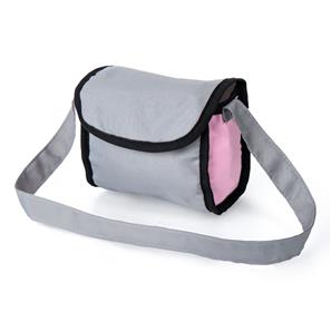 Bayer Design Trendy dockvagn med skötväska grå/rosa-6