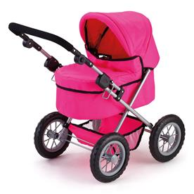 Bayer Design Trendy dockvagn med skötväska Pink-10