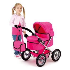 Bayer Design Trendy dockvagn med skötväska Pink-2
