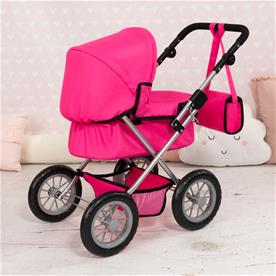 Bayer Design Trendy dockvagn med skötväska Pink-6