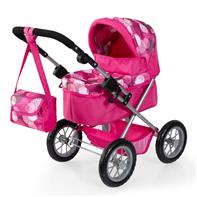 Bayer Design Trendy dockvagn med skötväska Pink