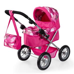 Bayer Design Trendy dockvagn med skötväska Pink