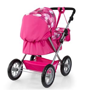 Bayer Design Trendy dockvagn med skötväska Pink-4