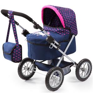 Bayer Design Trendy dockvagn med skötväska Unicorn