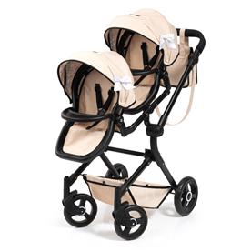 Bayer Design tvilling Klappvagn, Neo - Beige-10