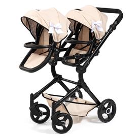 Bayer Design tvilling Klappvagn, Neo - Beige-12
