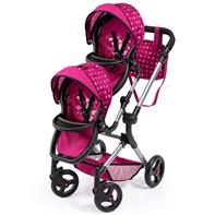 Bayer Design tvilling Klappvagn, Neo - Pink
