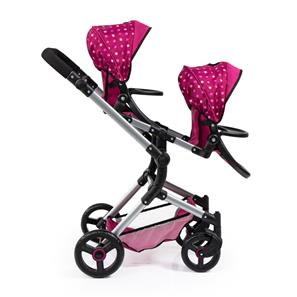 Bayer Design tvilling Klappvagn, Neo - Pink-18