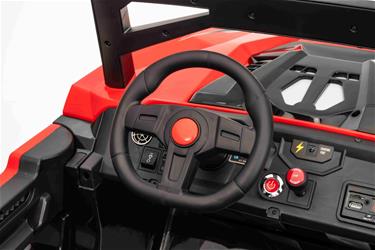 Beach Buggy XL elbil för 2 barn m/4x24V motorer + gummihjul+fjärrkontroll-17