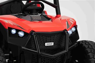 Beach Buggy XL elbil för 2 barn m/4x24V motorer + gummihjul+fjärrkontroll-19