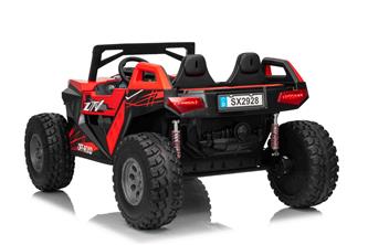 Beach Buggy XL elbil för 2 barn m/4x24V motorer + gummihjul+fjärrkontroll-13