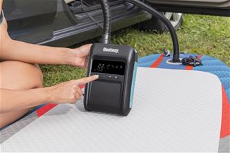 Bestway 12V PowerGrip SUP Paddleboard DC Elektronisk Luftpump-4