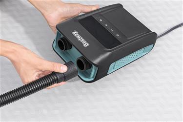 Bestway 12V PowerGrip SUP Paddleboard DC Elektronisk Luftpump-7