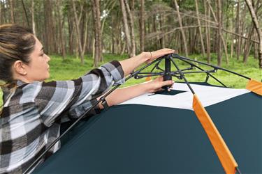 Bestway Alpine Dome 4-personers tält med SwiftClick Opsætning-2