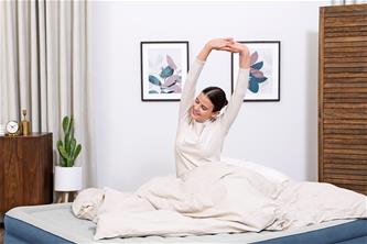 Bestway AlwayzAire luftmadrass med inbyggd AC-pump 203 x 152 x 46 cm -3