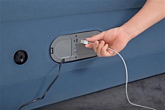 Bestway AlwayzAire luftmadrass med inbyggd AC-pump 203 x 152 x 46 cm -9