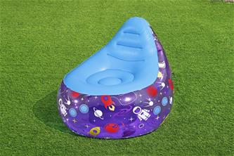 Bestway Astro Glow LED Uppblåsbar stol 72 x 72 x 64 cm-4