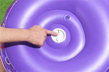 Bestway Astro Glow LED Uppblåsbar stol 72 x 72 x 64 cm-5