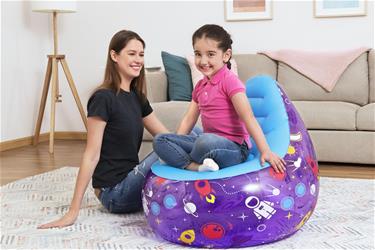 Bestway Astro Glow LED Uppblåsbar stol 72 x 72 x 64 cm-7