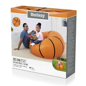 Bestway Basketball Uppblåsbar stol 114x112x66cm-5