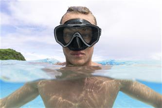 Bestway Crusader Pro dykmask 14+ år, Grå-3