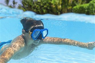 Bestway Dominator dykmask 7+ år, blå-5