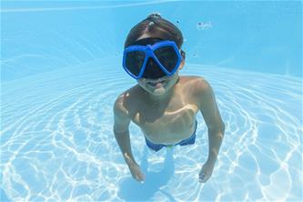 Bestway Dominator dykmask 7+ år, blå-8