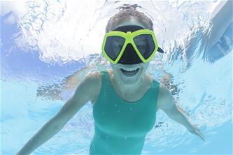 Bestway Dominator dykmask 7+ år, gul-8