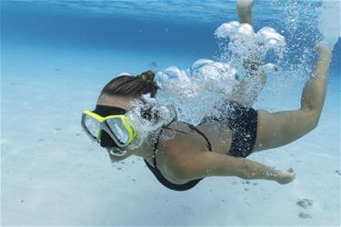 Bestway Dominator Pro dykmask 14+ år, gul-3