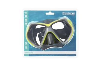 Bestway Dominator Pro dykmask 14+ år, gul-5