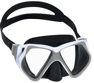 Bestway Dominator Pro dykmask 14+ år, vit/grå