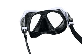 Bestway Dominator Pro dykmask 14+ år, vit/grå-4