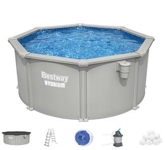 Bestway Hydrium 305 x 122 cm stålpool med sandfilter (2027 model)