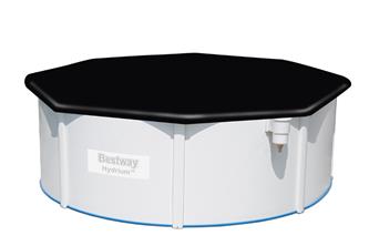 Bestway Hydrium 360 x 120 cm stålpool med sandfilter, stege m.m.-5