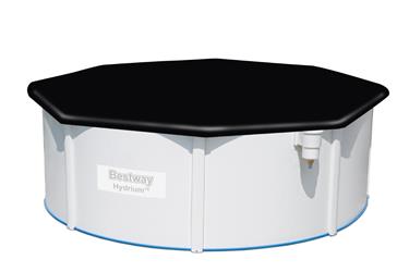 Bestway Hydrium 360 x 120 cm stålpool med sandfilter, stege m.m.-5