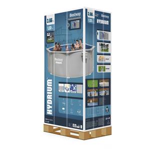 Bestway Hydrium 366 x 122 cm stålpool med sandfilter (2026 model)-14