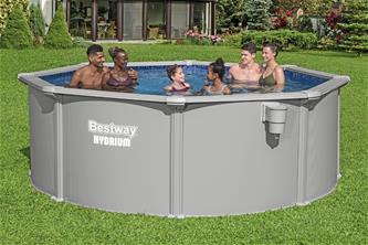 Bestway Hydrium 366 x 122 cm stålpool med sandfilter (2027 model)-3