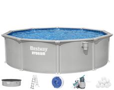 Bestway Hydrium 457 x 122 cm Stålväggspool Set (2027 model)