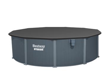 Bestway Hydrium 488 x 132 cm stålpool med sandfilter mm (2027)-4