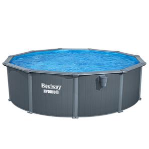 Bestway Hydrium 488 x 132 cm stålpool med sandfilter mm (2027)-5