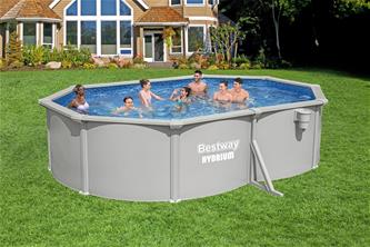 Bestway Hydrium 500 x 366 x 122 cm Oval Stålväggspool Set (2026 model)-2