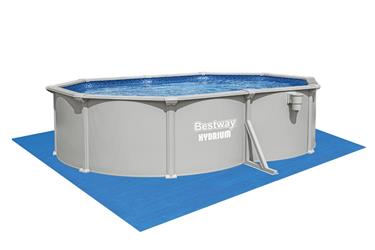 Bestway Hydrium 500 x 366 x 122 cm Oval Stålväggspool Set (2026 model)-8