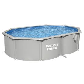 Bestway Hydrium 500 x 366 x 122 cm Oval Stålväggspool Set (2027 model)-9